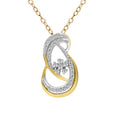0.21 Carat Round Pendant 14K - Rose Gold