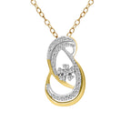 0.21 Carat Round Pendant 14K - Rose Gold