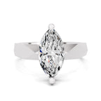Sarafina Solitaire Marquise Lab Grown Diamond Ring