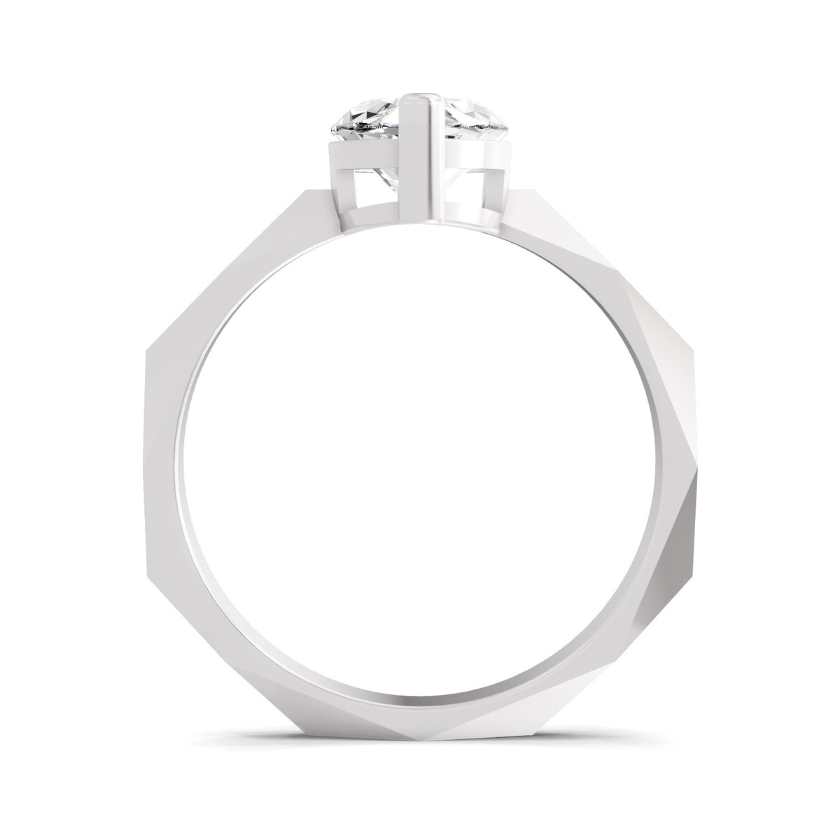 Sarafina Solitaire Marquise Lab Grown Diamond Ring