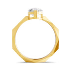 Sarafina Solitaire Marquise Lab Grown Diamond Ring