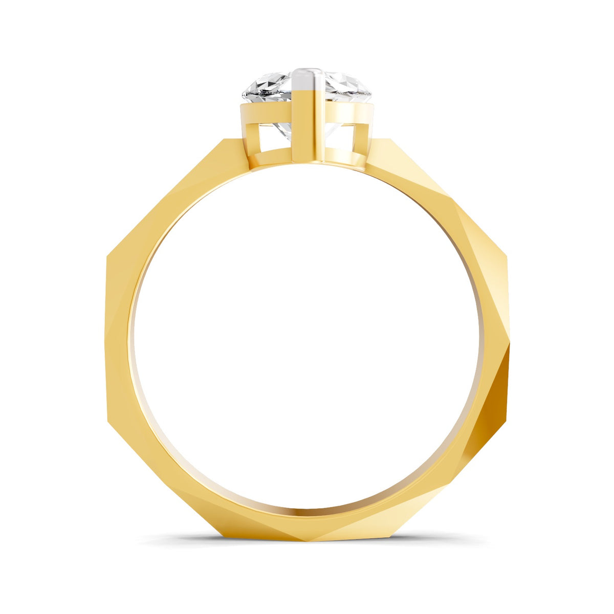 Sarafina Solitaire Marquise Lab Grown Diamond Ring