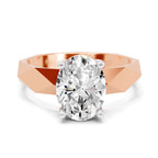 Ishana Timeless Oval Lab Grown Diamond Ring
