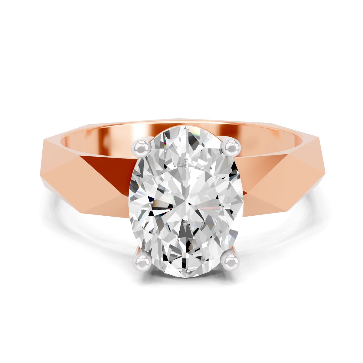 Ishana Timeless Oval Lab Grown Diamond Ring