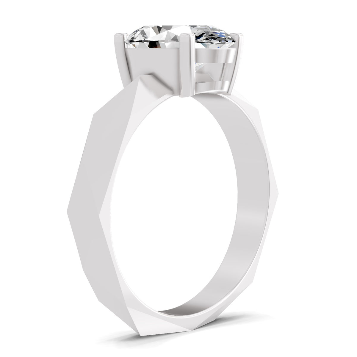 Ishana Timeless Oval Lab Grown Diamond Ring