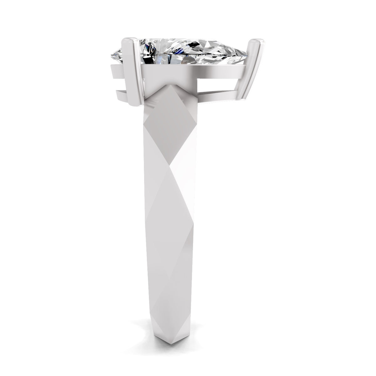 Bellina Princess Cut Lab Grown Diamond Ring
