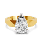 Bellina Princess Cut Lab Grown Diamond Ring