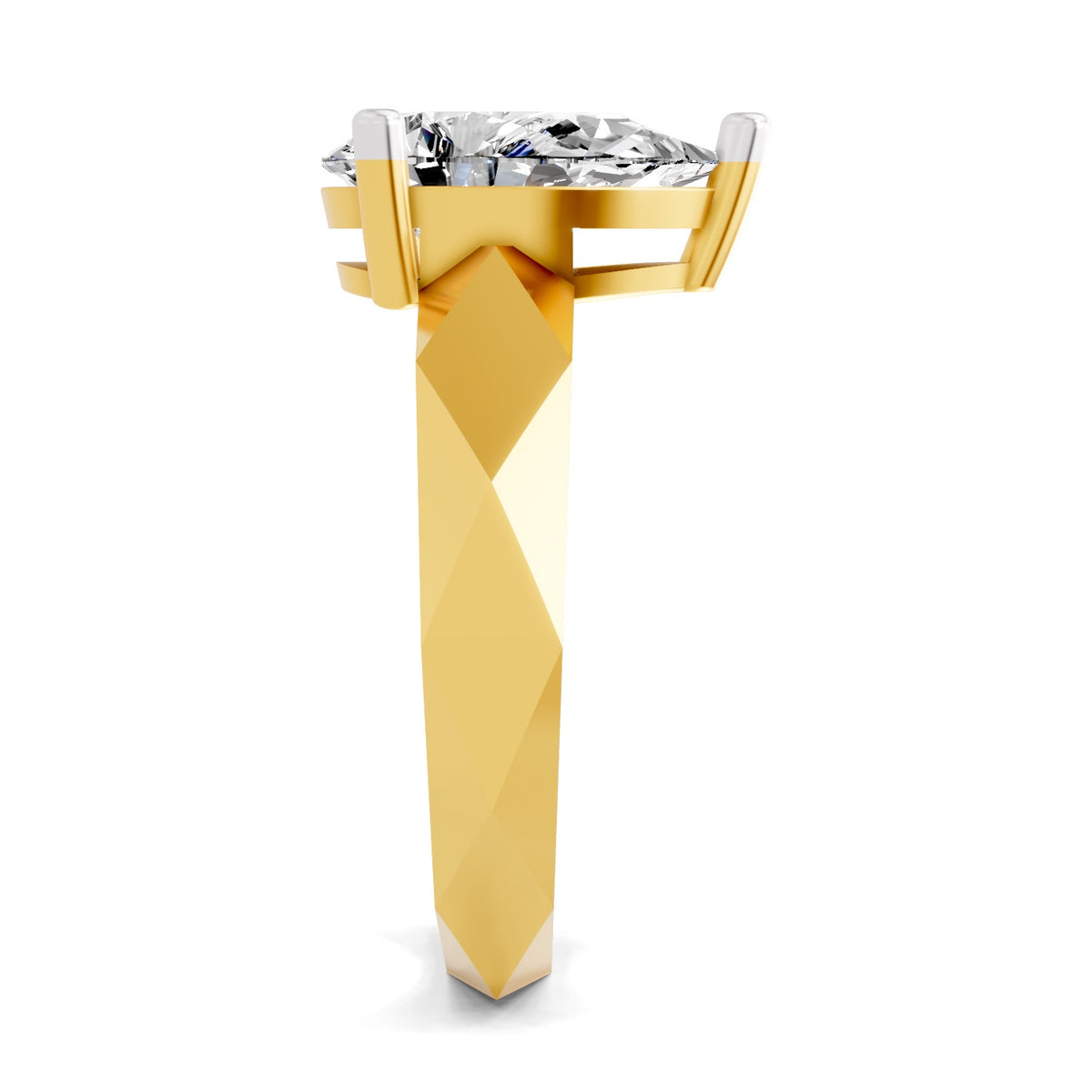 Bellina Princess Cut Lab Grown Diamond Ring