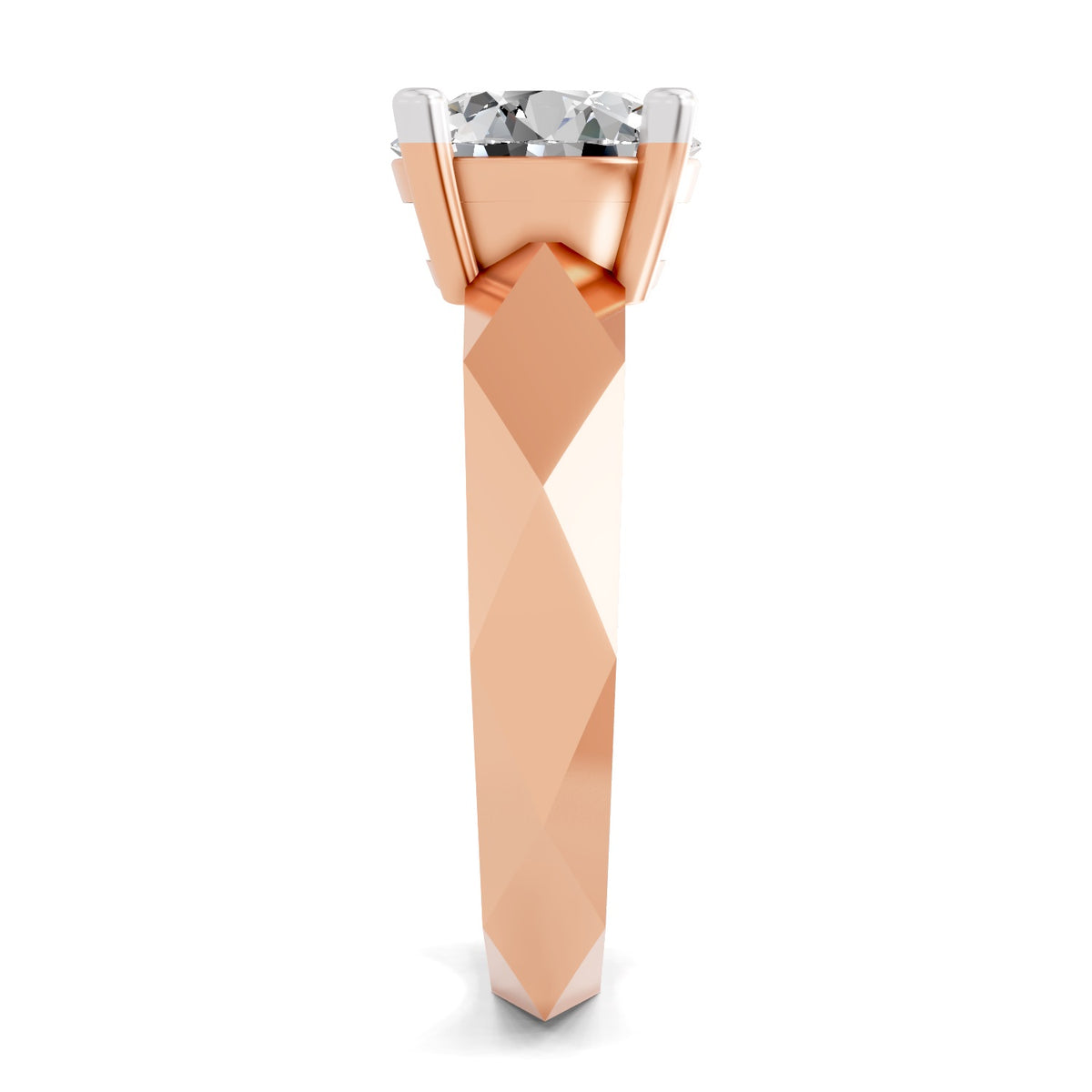 Samara Solitaire Round Lab Grown Diamond Ring