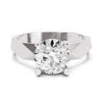 Samara Solitaire Round Lab Grown Diamond Ring