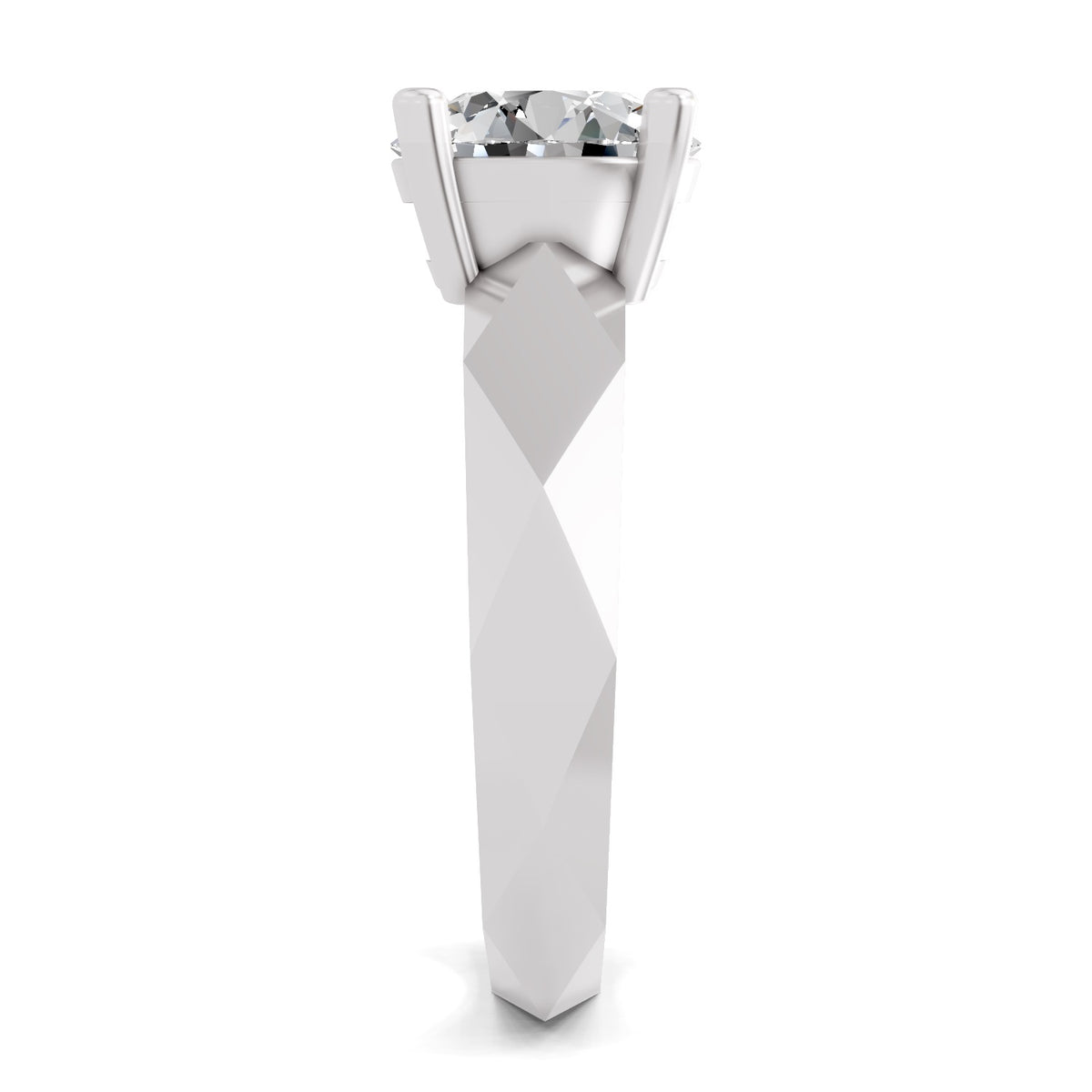 Samara Solitaire Round Lab Grown Diamond Ring