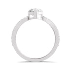 Pranavi Crossover Marquise Lab Grown Diamond Ring
