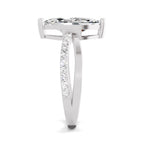 Pranavi Crossover Marquise Lab Grown Diamond Ring