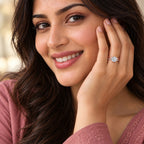 Vespera Intertwined Round Lab Grown Diamond Ring