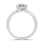 Vespera Intertwined Round Lab Grown Diamond Ring