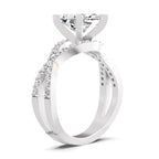 Blandina Intersecting Marquise Lab Grown Diamond Ring