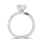 Blandina Intersecting Marquise Lab Grown Diamond Ring