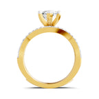 Blandina Intersecting Marquise Lab Grown Diamond Ring