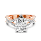 Aureliana Intersecting Pear Lab Grown Diamond Ring