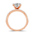 Aureliana Intersecting Pear Lab Grown Diamond Ring