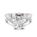 Aureliana Intersecting Pear Lab Grown Diamond Ring