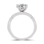Aureliana Intersecting Pear Lab Grown Diamond Ring