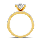 Aureliana Intersecting Pear Lab Grown Diamond Ring