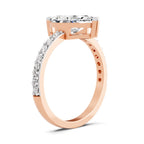 Ombretta Scalloped Marquise Lab Grown Diamond Ring
