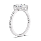 Ombretta Scalloped Marquise Lab Grown Diamond Ring