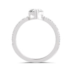 Ombretta Scalloped Marquise Lab Grown Diamond Ring