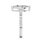 Ombretta Scalloped Marquise Lab Grown Diamond Ring