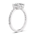 Marinetta Scalloped Pear Lab Grown Diamond Ring