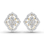 0.45 Carat Round Fashion Earrings 14K