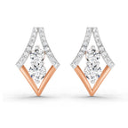 0.79 Ct Earrings 14K - Rose Gold