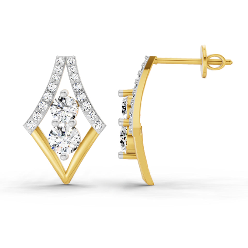 0.79 Ct Earrings 14K