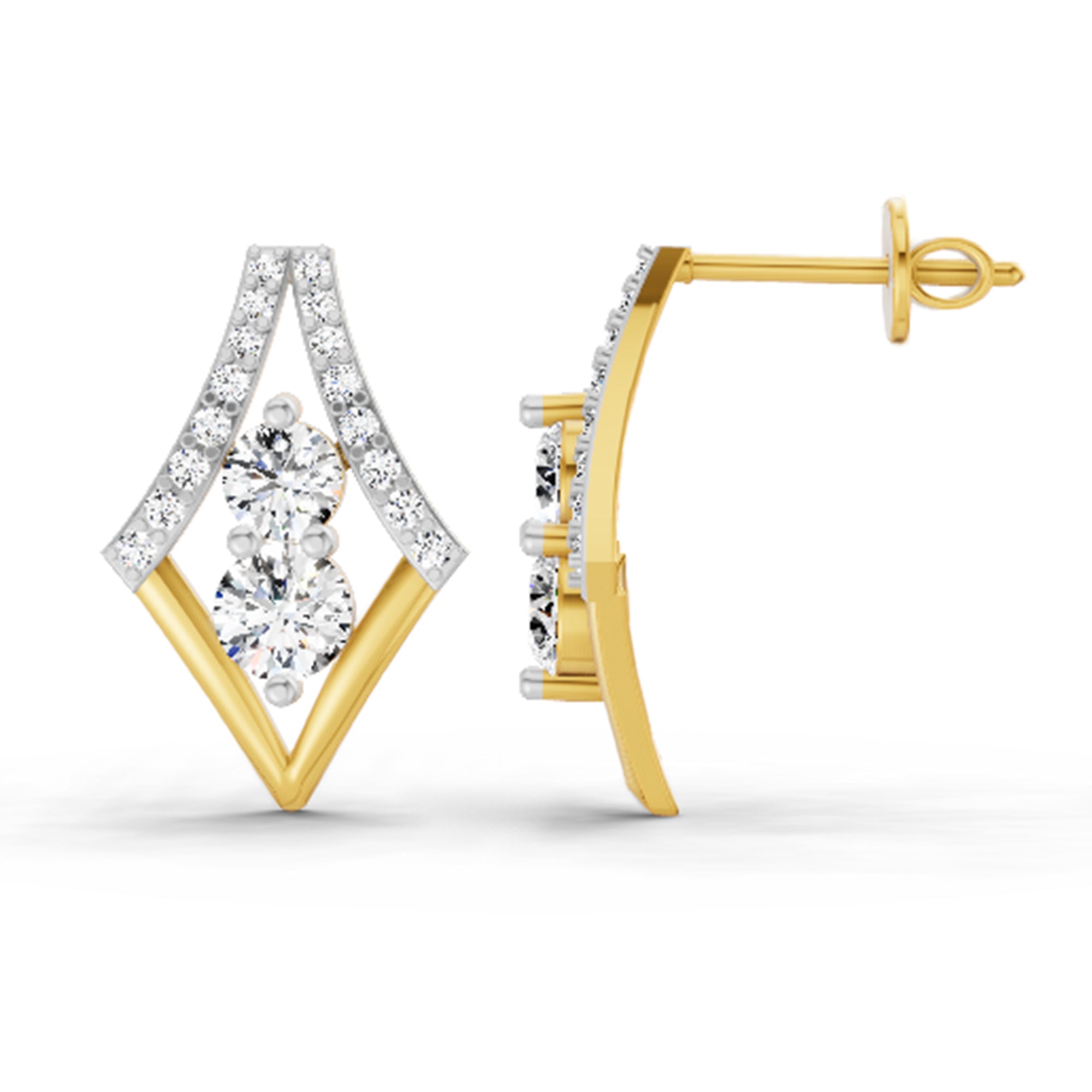 0.79 Ct Earrings 14K