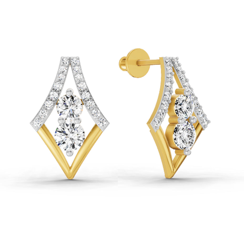 0.79 Ct Earrings 14K