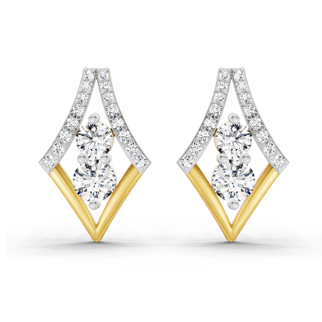 0.79 Ct Earrings 14K