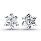 0.97 Ct Earrings 14K - Rose Gold
