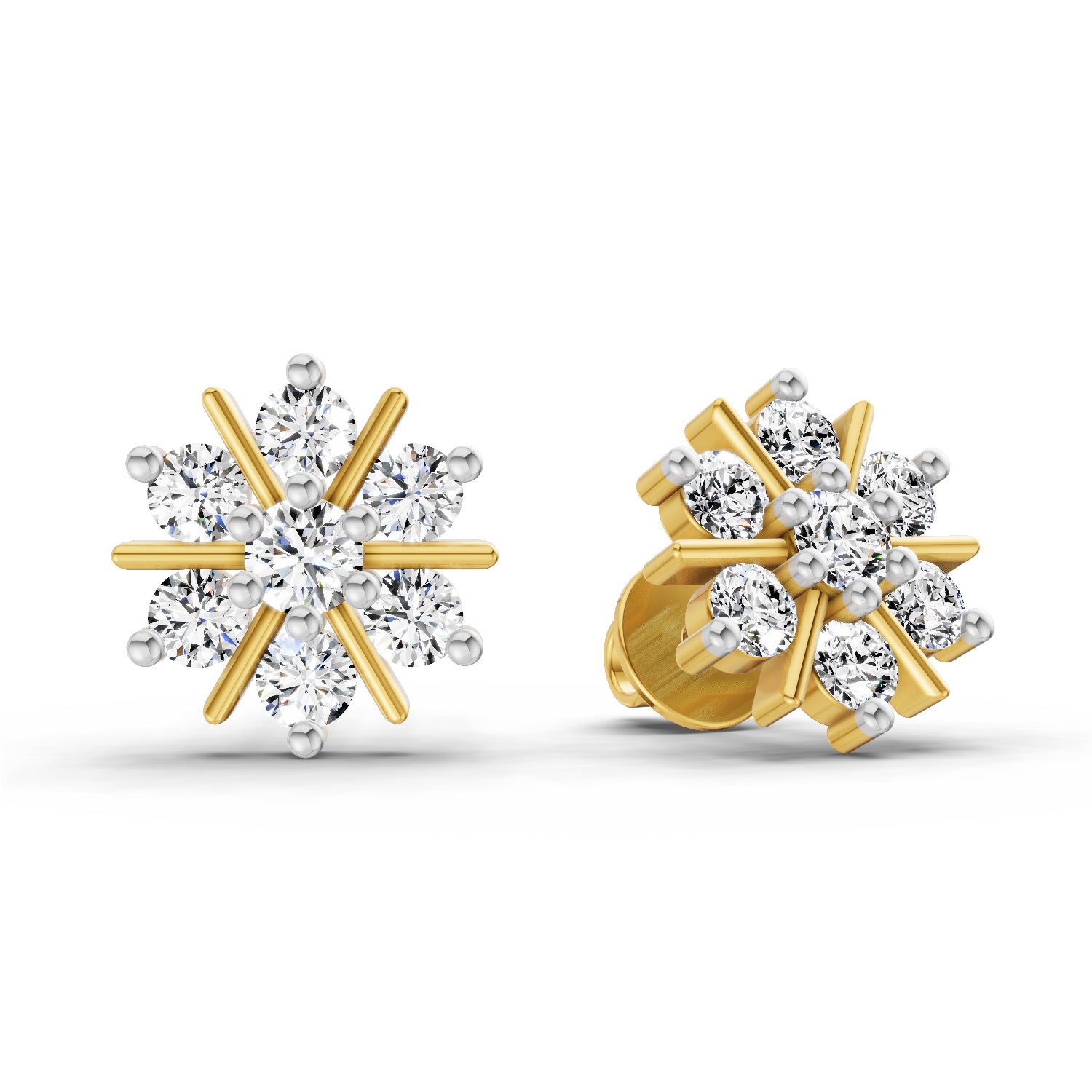 1.02 Ct Earrings 14K