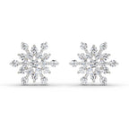 1.40 Ct Earrings 14K - White Gold