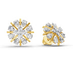 0.87 Carat Teardrop Earrings 14K