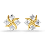 0.85 Carat Round Fashion Earrings 14K