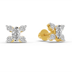 0.7 Carat Oval Stud Earrings 14K
