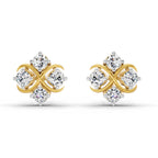 0.85 Carat Round Fashion Earrings 14K