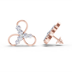 1.15 Carat Stud Earrings 14K - Rose Gold