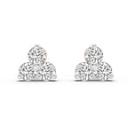0.35 Carat Round Stud Earrings 14K - Rose Gold