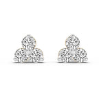 0.35 Carat Round Stud Earrings 14K