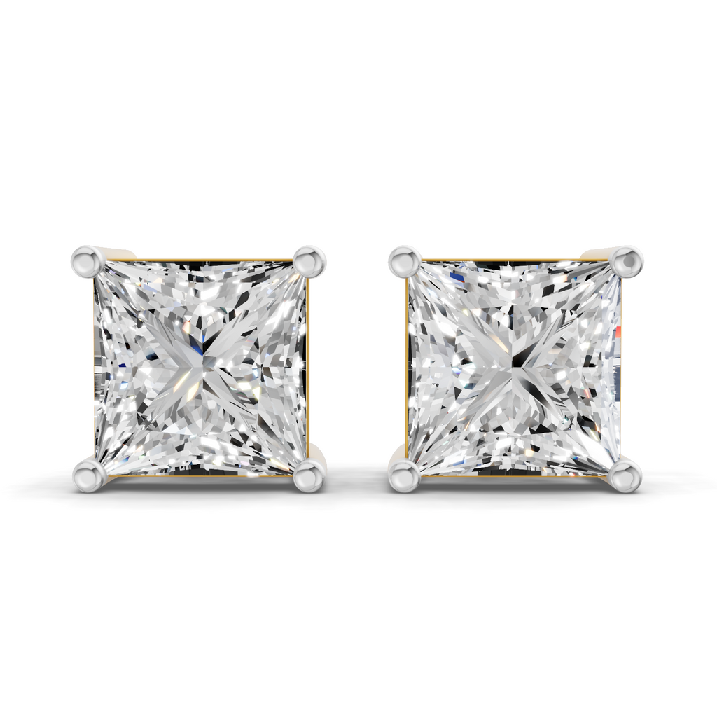 6.23 Carat 14K Gold Princess Cut Prowess
