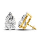5.38 Carat 14K Gold Pear Perfection